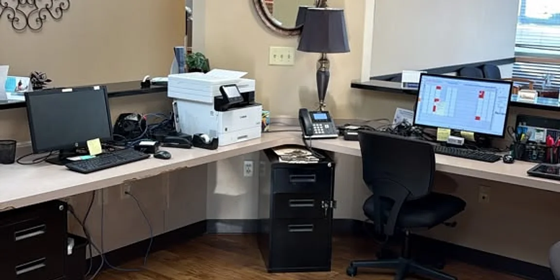 Front desk and reception at Still Water Dental Care and Orthodontics